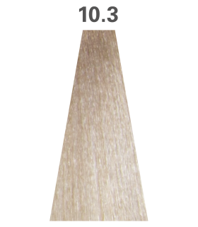 NatureColor Plex. Tinte Permanente sin PPD, Nº10.3, Rubio Platino Dorado Neutro.
