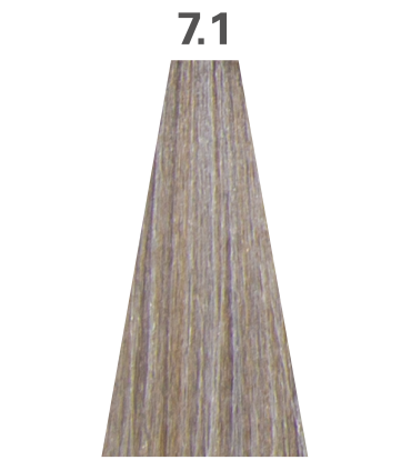 NatureColor Plex. Tinte Permanente sin PPD, Nº7.1, Rubio Ceniza Natural.